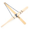 Single Vesion Emergency Gear Props Paulownia Material Outdoor Bow Drill