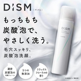 DISM Foaming Face Wash, Men's, Women's, Creamy Foam Wash, Carbonated Foam, Unisex, 4.2 oz (120 g)