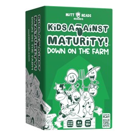 Kids Against Maturity Farm Edition, Card Game for Kids and Families, Super Fun Hilarious for Family Party Game Night