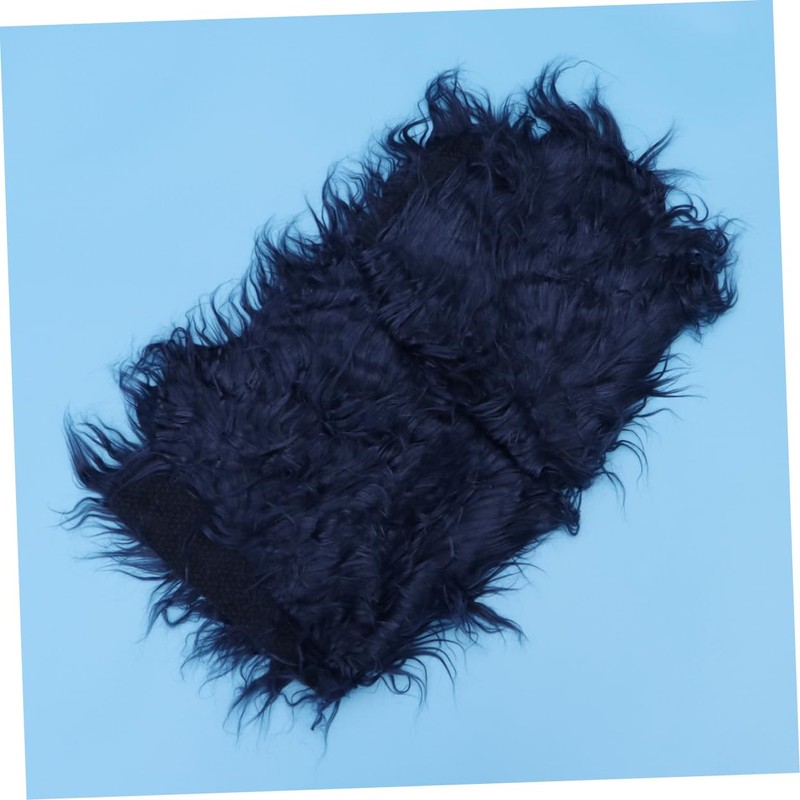 Operitacx Navy Blue Newborn Photography Blanket Soft Photo Prop Mat