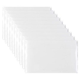 Jiemay Transparent Sticky Notes Pad 3x5 Inch, Clear Sticky Notes for Books Message R...