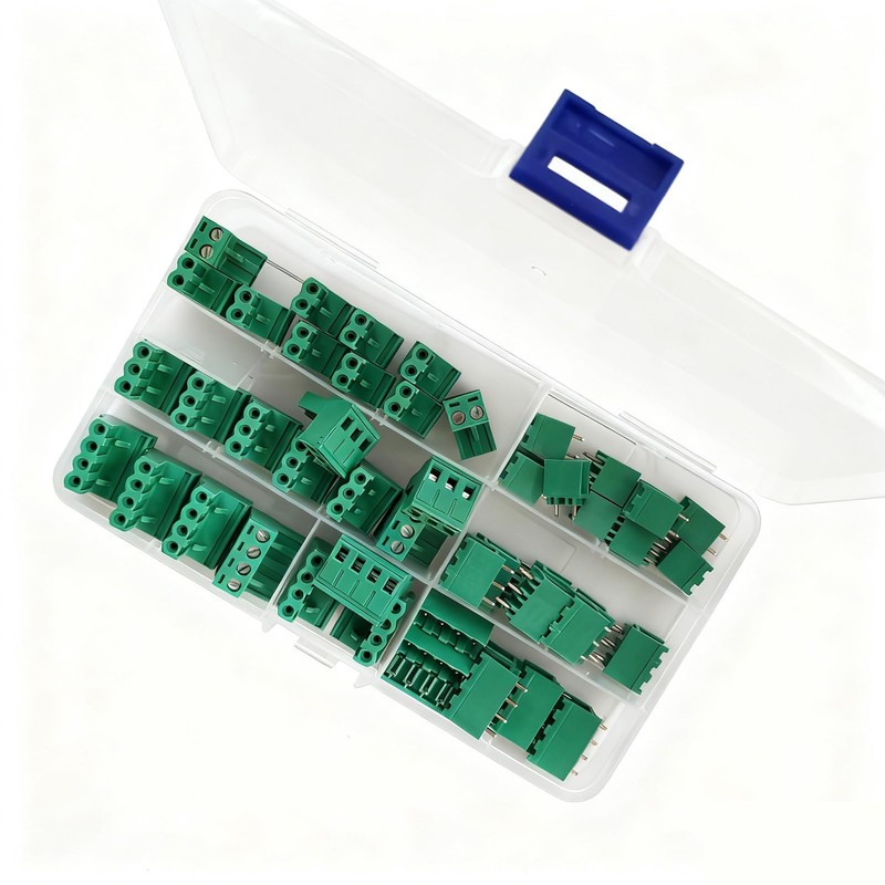 BEHOSHI PCB Terminal Block Set Plug Compatible Terminal Block Insert