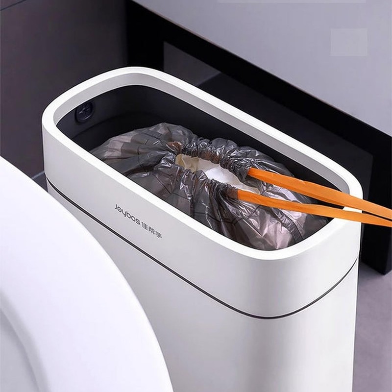 JOYBOS 5 Rolls Drawstring Bin Liners