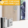 Home Security Door Lock Withstand 800lbs Aluminum Alloy Childproof Door