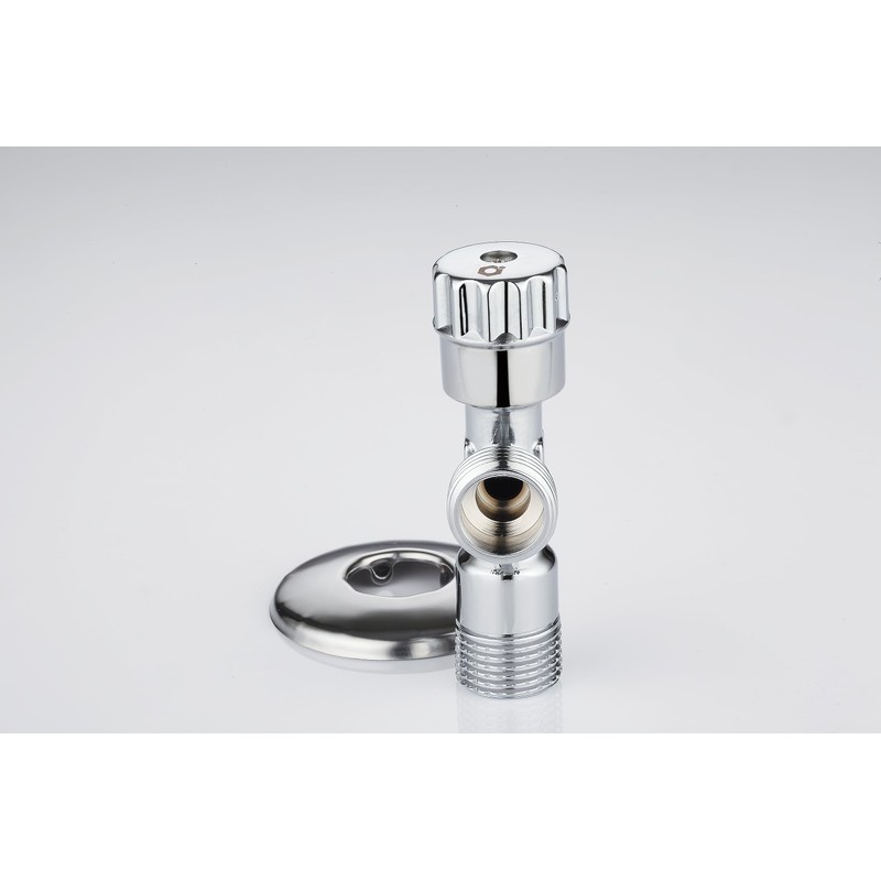 ZencQ Angle Valve 1/2 Inch Wall Connection, 1/2 Inch Hose