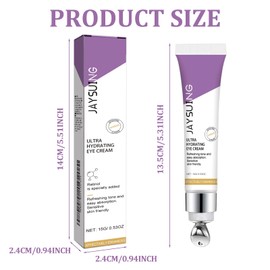 Dark Circles Removal, Eye Cream Against Wrinkles and Dark Circles, 15 g Eye Cream Against Eye Bags, Eye Cream Against Dark Circles, Brightening Fine Lines, Reduce Bags