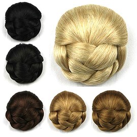 Wensom Chignon Net, Women's Pointed Wig, Bun, Hair Trim, Yukata, Wedding, School Entrance Ceremony, Coming-of-Age Ceremony, 2/33