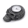 Veronese Design Steampunk Cold Cast Pewter Xeno Flat Skull Wall