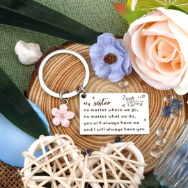 Sister Gifts, Sister Christmas Gifts, Sister Birthday Gifts, Sister Keyring, Sister Gifts for Sister, Presents for Sister, Sister in Law Gifts, Big Sister Gifts, Inspirational Gifts for Women