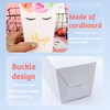 INHEMING Pack of 12 Unicorn Popcorn Boxes, Cardboard Candy Snack