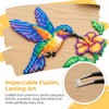 MUNUOSIKEJI 2.6mm Mini Fuse Beads Set, 24 Colours, 12,000 Pcs,