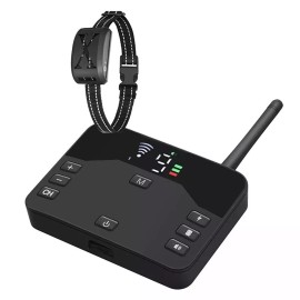 Unbranded 2 IN 1 Wireless Electric Dog Fence Containment System Shock Collar - One Dog System