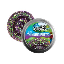 Crazy Aaron's Thinking Putty- Mini Tin - Lootbox - Sensory Putty for Kids and Grown ups - 2" Tin - Creative and Endless Fun, Stress Relief Therapy Toys, Never Dries
