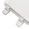 Comfort Seats U003WD00 Deluxe Molded Wood Contemporary Round Closed Front