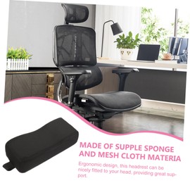LALAFINA Breathable Wheelchair Headrest Attachment for Neck Support Height Headrest for Comfortable Use Removable Design for Easy Cleaning Suitable for Wheelchairs Office Chairs and Gaming