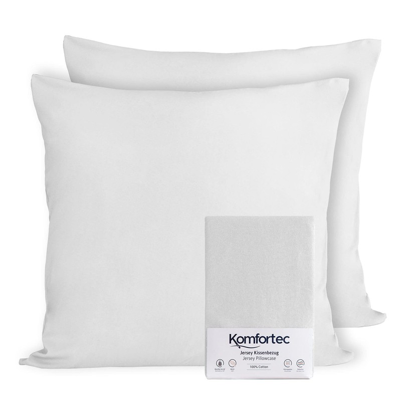 Komfortec 100% Cotton Cushion Covers Set of 2 40 x