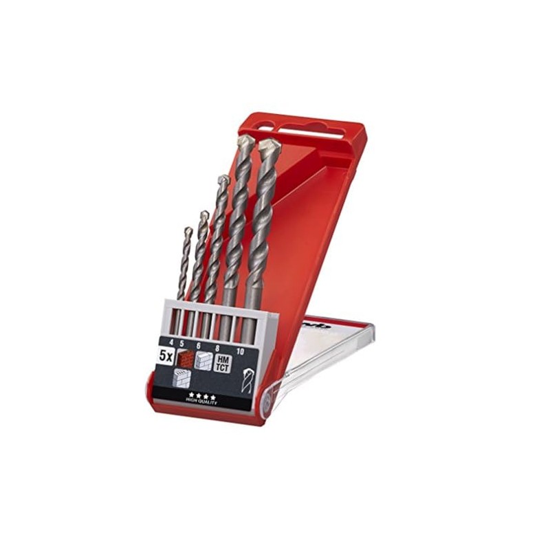 KWB Masonry Drill Bit Set 5/8-Piece ISO 5468 0395 –
