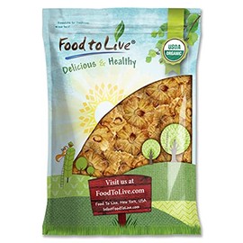 Organic Dried Pineapple Rings, 10 Pounds - Non-GMO, Flavorful Chewy Fruit Snack, Vegan, Unsulfured, No Sugar Added, Bulk, Great Addition to Desserts, Cakes, and Pies, No Sulphites, Unsweetened