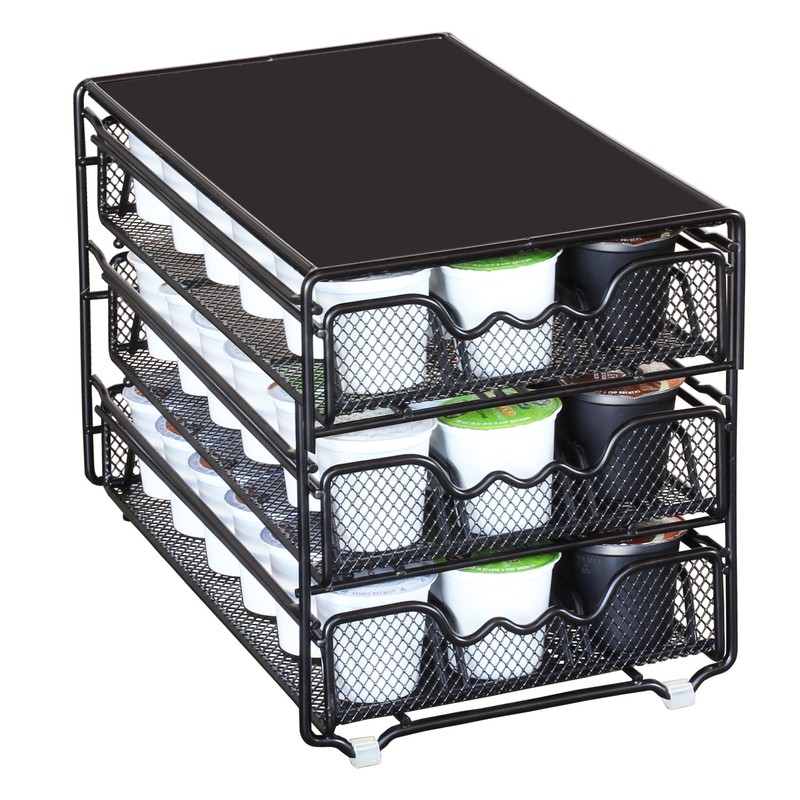 Deco Brothers 3 Tier K-Cup Holder Drawer for 54 Coffee