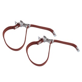 2PCS Drywall Stilts Foot Band Straps, Adjustable Comfort Drywall Stilts Firm Leg Straps Loop Replacement Parts for Street Performance, Drywall, High Wall Painting