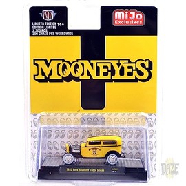 M2 MACHINES M2 Machines 1:64 Scale MiJo Exclusive - 1932 Ford Roadster Tudor Sedan - Moon Eyes