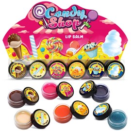Beauty4Britain Princess Fairytale Candy Set of 6 Lip Balms for Children (Candy)