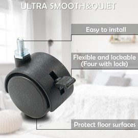 Spurgehom 3 Panel Rolling Room Divider, Folding Partition Privacy Screens, Freestanding Fabric Room Panel, Portable Folding Wall Divider for Office, Room,Restaurant, Hospital (Blue)