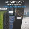 14X2.50 E-Bike Tubeless Tire with Self-Sealing Puncture Protection 6PR 1PAC