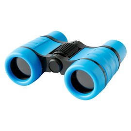 Lotsdonxia Children's Binoculars Waterproof Lightweight and Portable 4 * 30 High Power HD Binoculars Suitable for Camping Beach Outdoor Forest (Blue)
