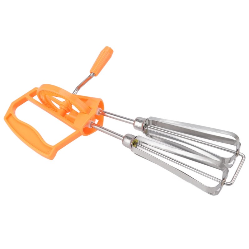 Egg Beater, Stainless Steel Hand Crank High Efficiency Manual Hand