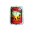 Durable Packaging Small 7-7/8" x 5-1/2" BBQ Grill Drip Aluminum Foil Pan (Pack of 36)