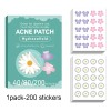 4080100200pcs Pe Acne Patch Skincare Cute Design