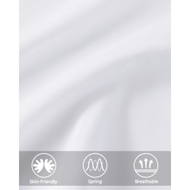 BOOPH 2 Pack Little Girls Athletic Uniform Skorts French Tennis Golf Skirts with Shorts for Toddler Black/White 4-5 Years