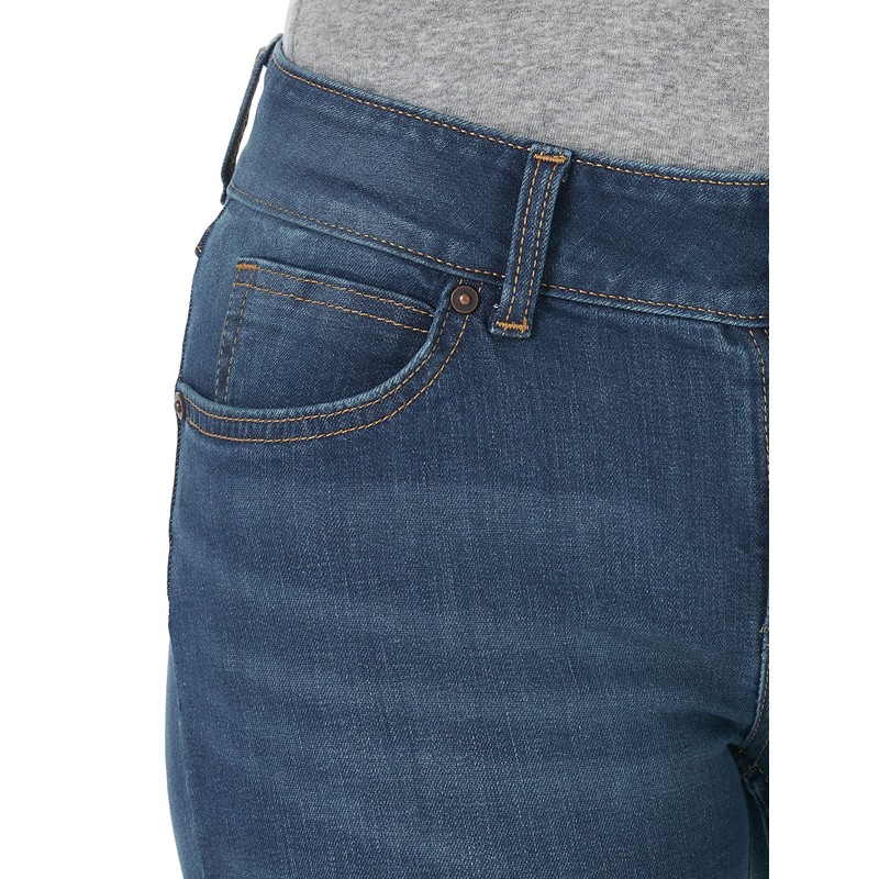 Wrangler Western Jeans elásticos de Tiro Medio para Mujer, Color