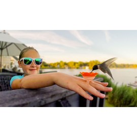 3-Pack - ZUMMR Hummingbird Ring Feeder - Hand Feed Hummingbirds Right in Your Backyard. Get up Close and Personal with Nature. Proudly Made in The U.S.A. - The Original