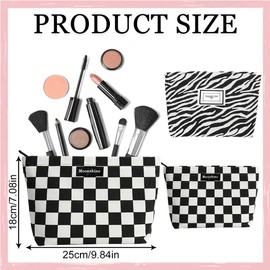 Toiletry Bag Cosmetic Bag 2 Pieces Multipurpose Makeup Bag Cosmetic Bag Multifunctional Large Capacity Cosmetic Bag Wash Bag Travel Toiletry Bag