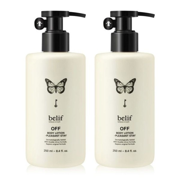 Belief Off Body Lotion Pleasant Stay 250mlx2 / 빌리프 오프