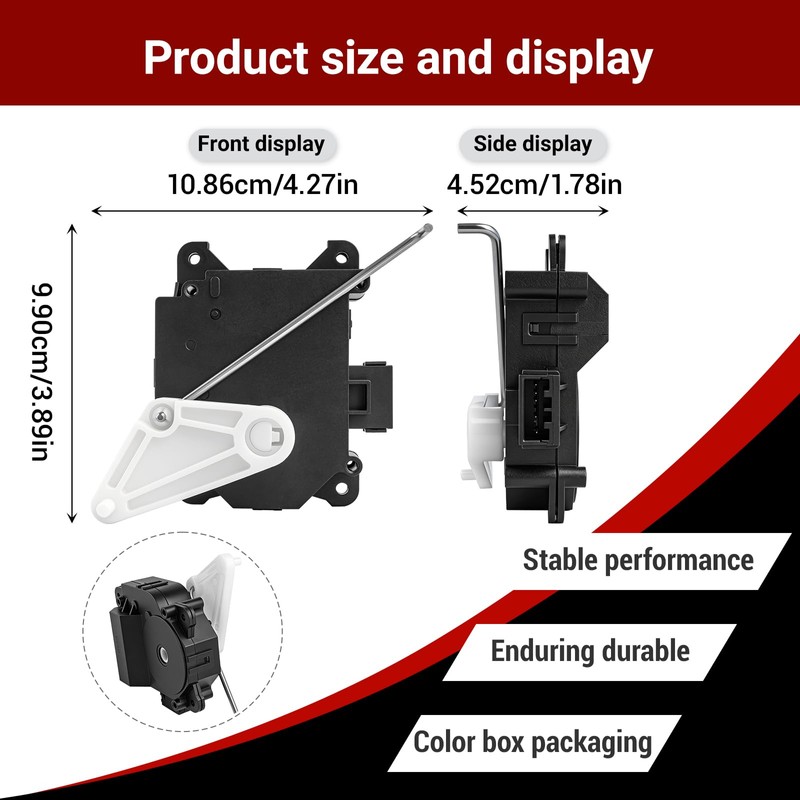 79160-S0X-A01 HVAC Blend Door Actuator Compatible with 2002-2006 Acura MDX,