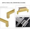 goldenwarm 10Pack 5in Brushed Gold Cabinet Pulls Gold Cabinet Handles