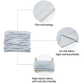 Protective Veil Scarves Abstract Bright Colorful Universe Nebula Night Starry Sky Multicolor Shiny Outer Space Glittering Print Women Men Scarf Sunscreen Dust Wind UV Sun Hair Wrapping Wristband He