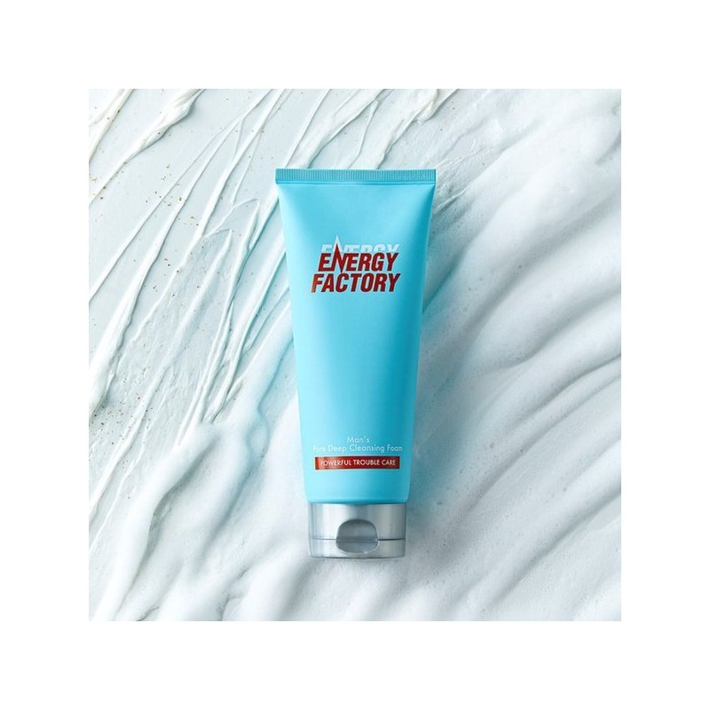 Flower Boy 에너지팩토리 맨즈 포어 딥 클렌징 폼 200ml X