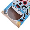 36PCS Facial Stickers for Kids Cartoon Hawaiian Beach Theme Sticker