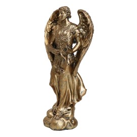 Ebros Bronzed Greek Orthodox Christian Church Archangel of The Angelic Council Statue 5" Tall Figurine (Gabriel The Power and Messenger of God)