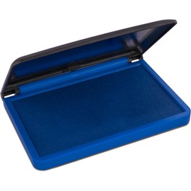 MaxMark Large Blue Stamp Pad - 2-3/4" by 4-1/4" - Premium Quality Felt Pad