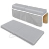 Ziixuper Baby Bath Kneeler and Elbow Rest Pad Set, Memory