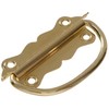 Hardware Essentials Chest Handle 3-1/2" Brass -2 Pack 852409