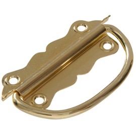 Hardware Essentials Chest Handle 3-1/2" Brass -2 Pack 852409