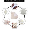 4 Pack Exfoliating Face Body Wash Cloth, Soft-Weave Scrub Towel