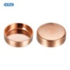 sourcing map Copper End Cap Pipe Fitting Sweat Plug Connection