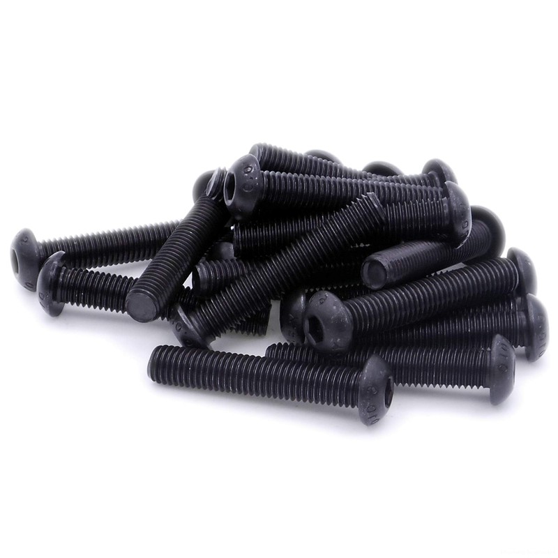 M6 (6mm x 16mm) Hex Socket Button Machine Screw (Bolt)